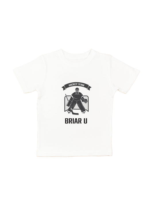 BU hockey goal illustration tshirt