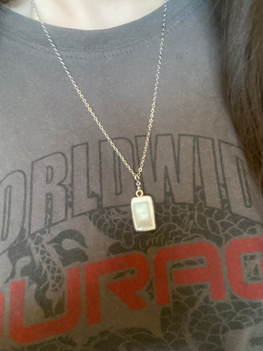 1989 polaroid charm necklace