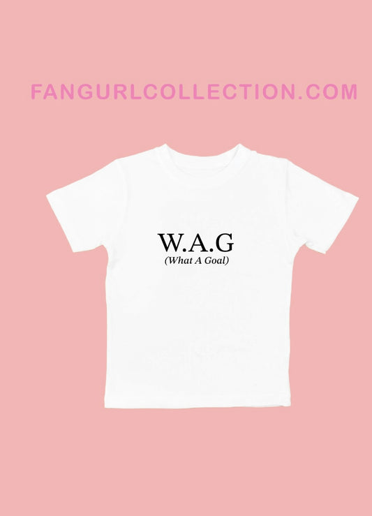 WAG (what a goal) t-shirt