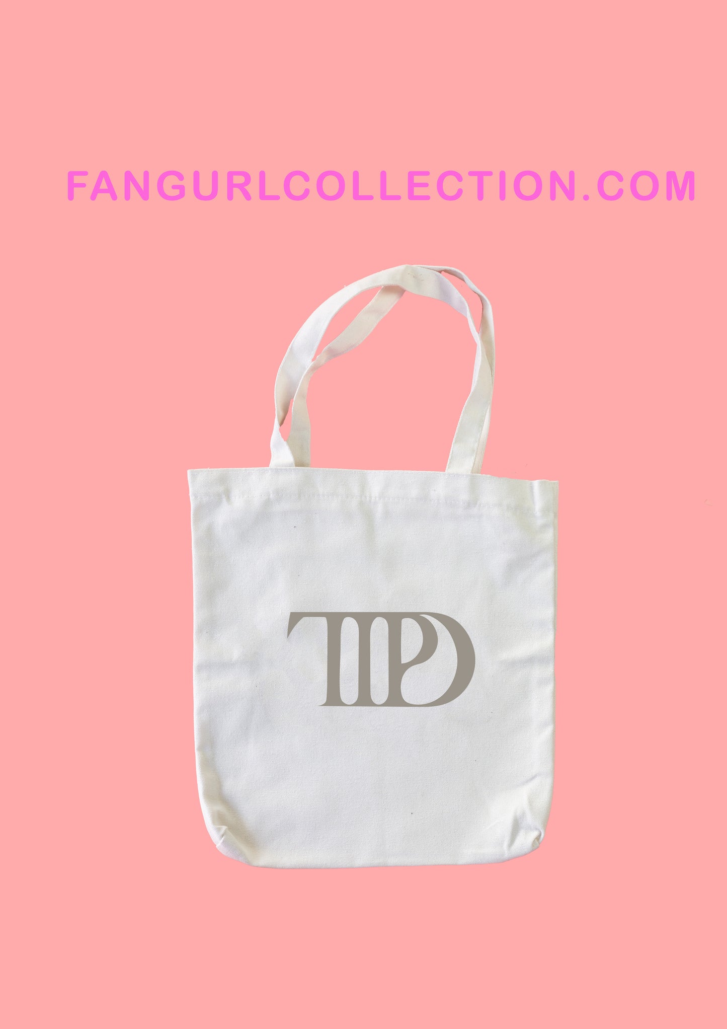 tortured poets logo tote bag