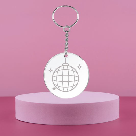 Mirrorball  key ring