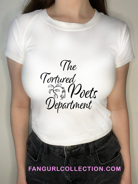 tortured poets crop top