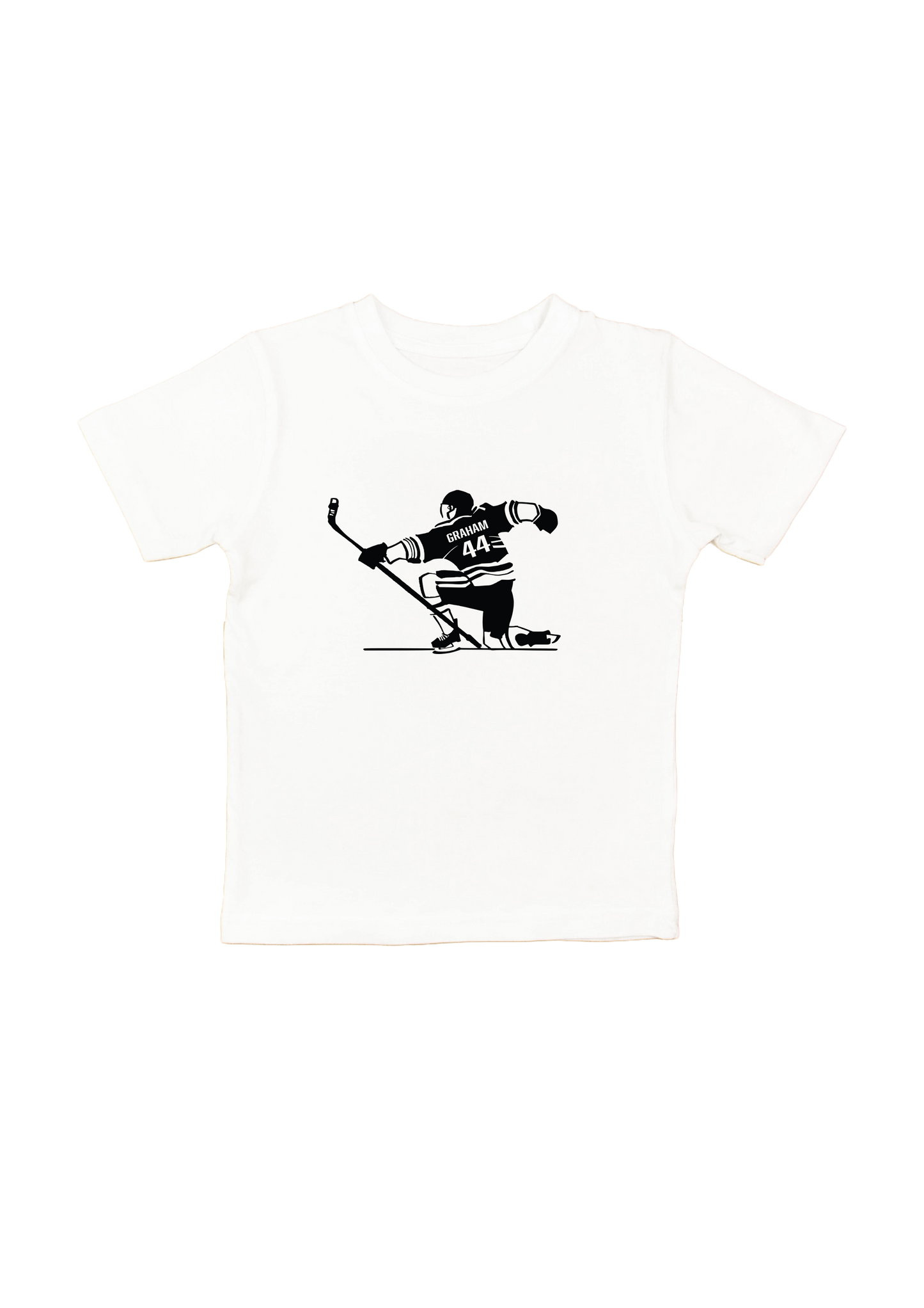 Graham hockey illustration tshirt