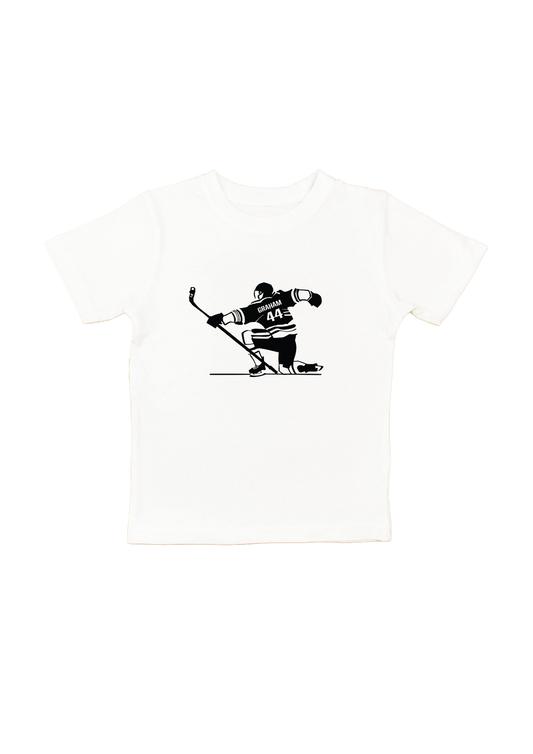 Graham hockey illustration tshirt