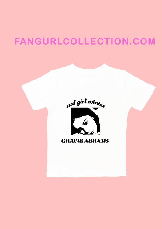 sad girl autumn GA tshirt