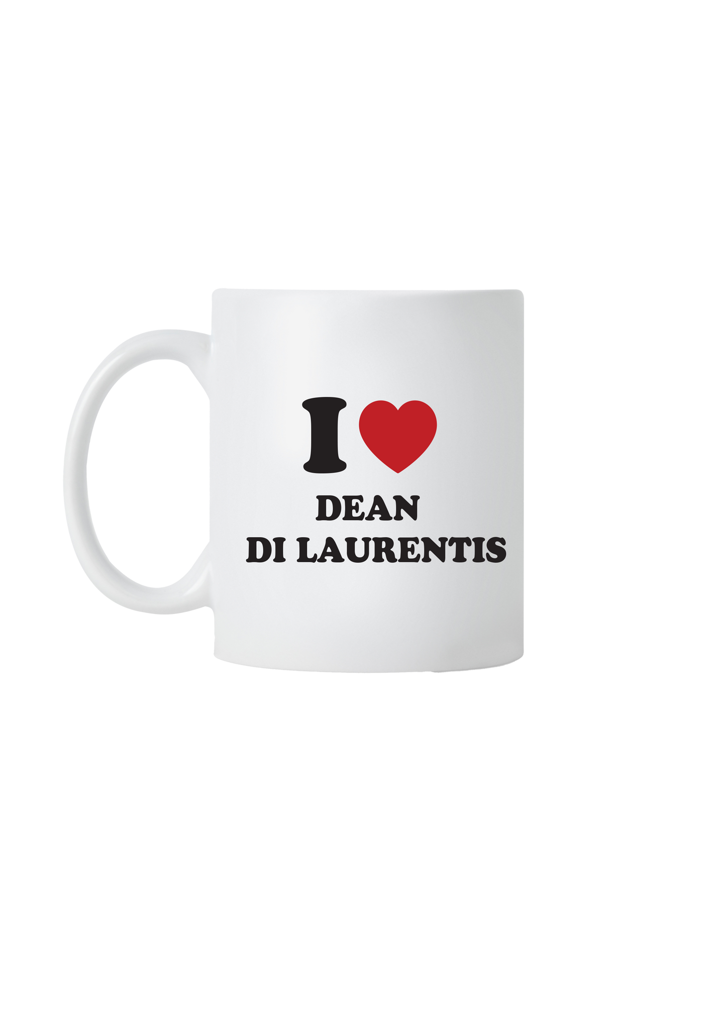 I love Dean mug