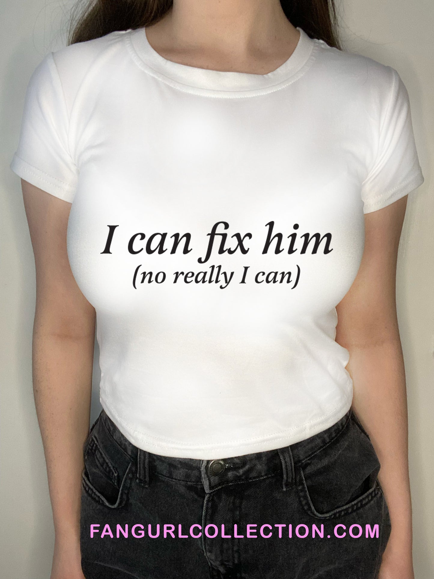 I can fix him crop top