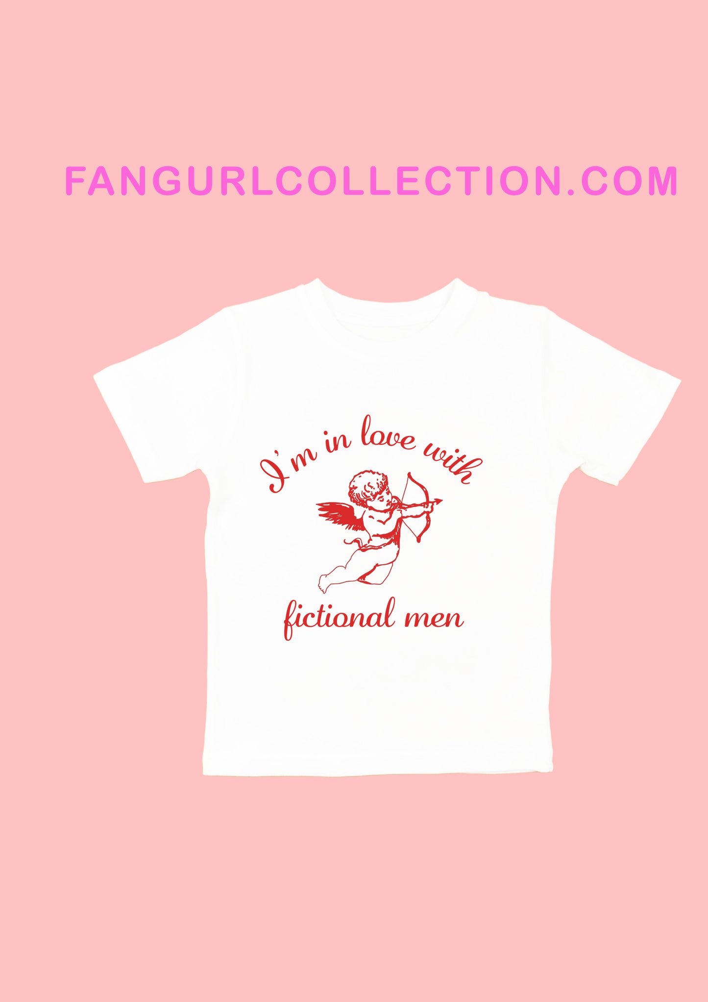 I'm in love with fictional men t-shirt