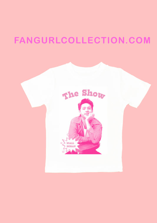 the show tshirt pink