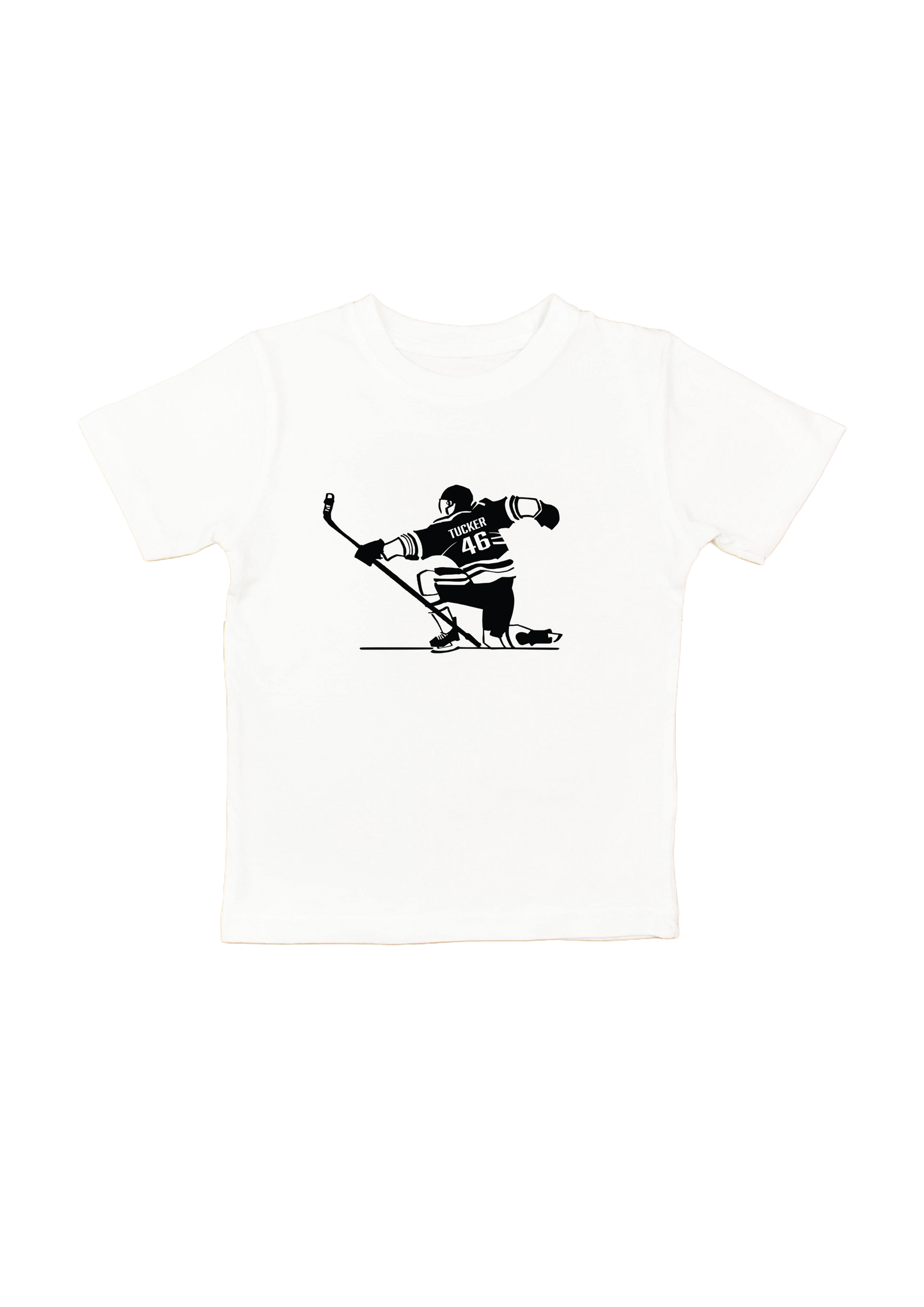 Tucker hockey illustration tshirt